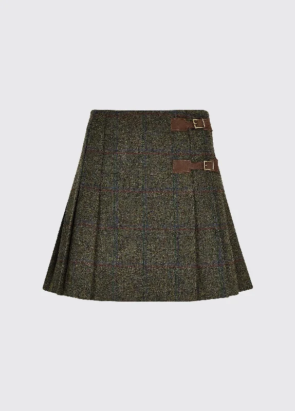 Blossom Tweed Skirt - Hemlock