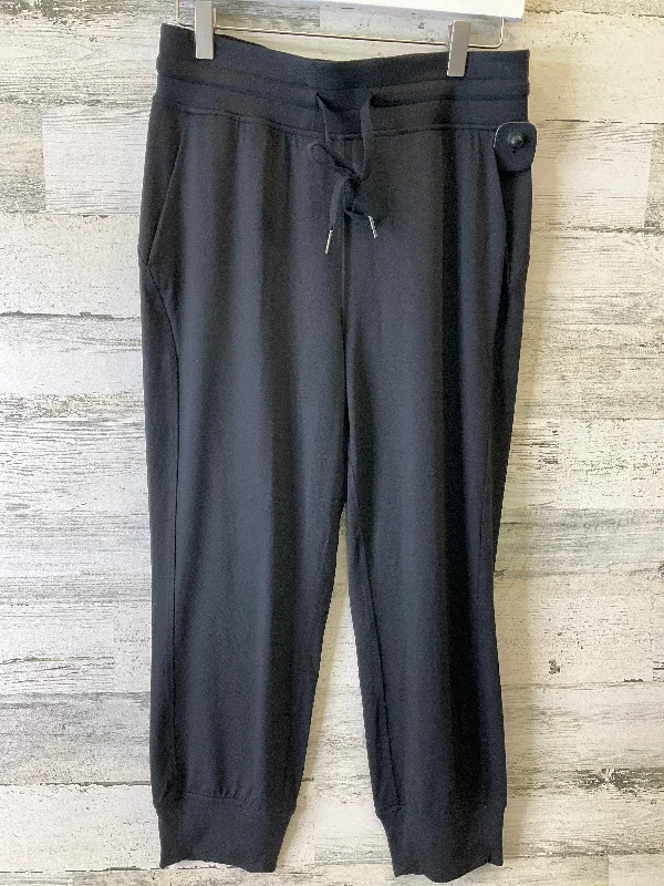 Athletic Pants By Lululemon In Black, Size: 8